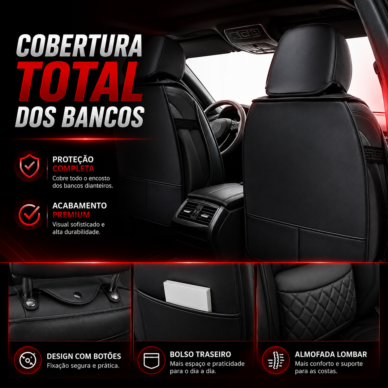 Cobertura total dos bancos